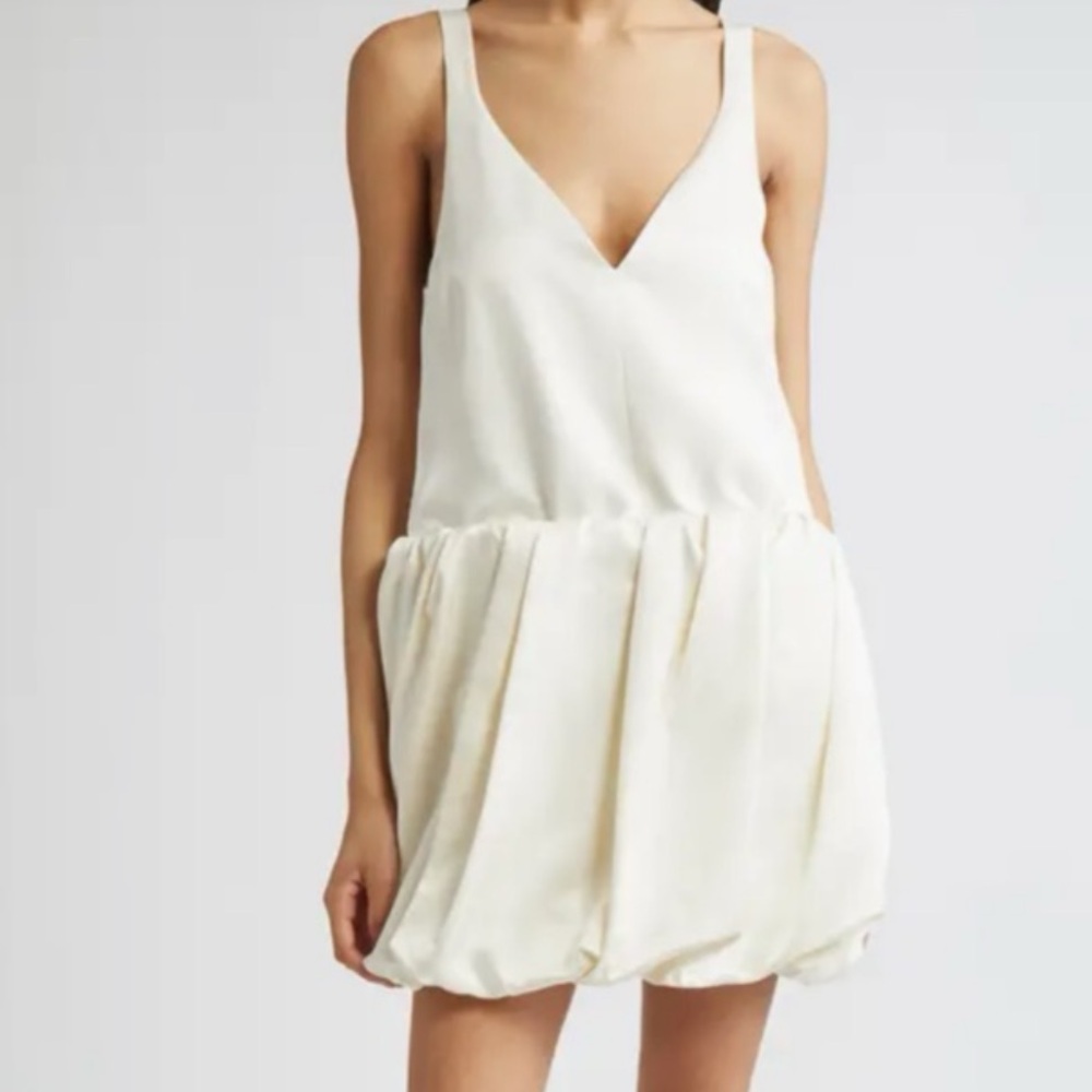 JW ANDERSON Bubble Hem Mini Dress